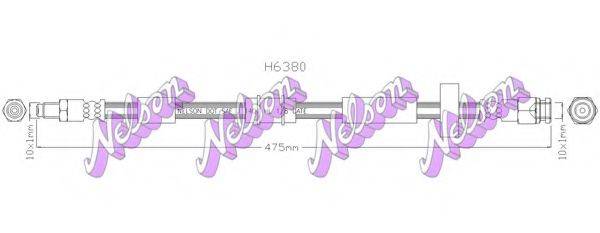 BROVEX-NELSON H6380 Гальмівний шланг