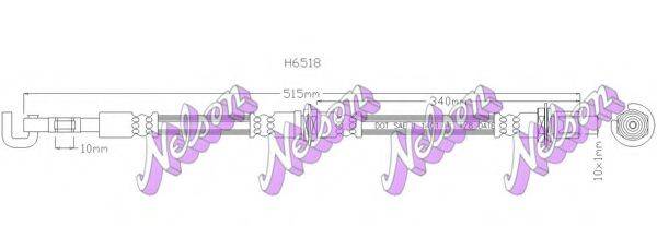 BROVEX-NELSON H6518 Тормозной шланг