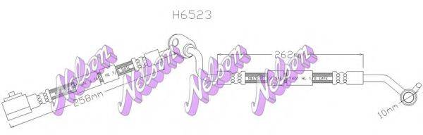 BROVEX-NELSON H6523 Тормозной шланг