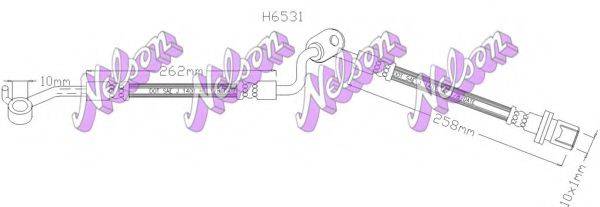 BROVEX-NELSON H6531 Тормозной шланг