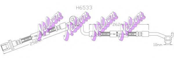 BROVEX-NELSON H6533 Тормозной шланг