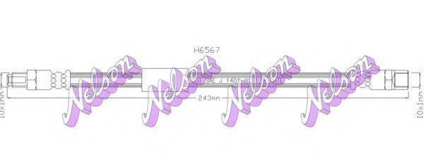 Гальмівний шланг BROVEX-NELSON H6567