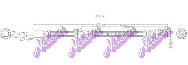 Гальмівний шланг BROVEX-NELSON H6602