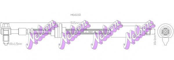 Гальмівний шланг BROVEX-NELSON H6611Q