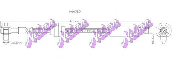 Гальмівний шланг BROVEX-NELSON H6632Q