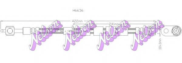 Гальмівний шланг BROVEX-NELSON H6636