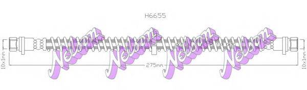 Тормозной шланг BROVEX-NELSON H6655
