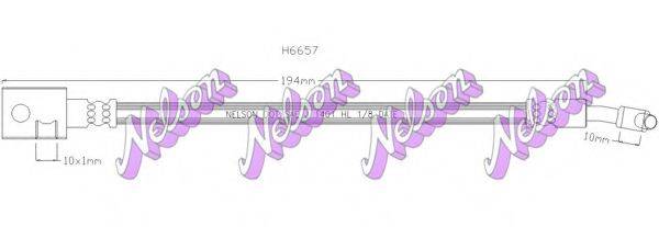 Гальмівний шланг BROVEX-NELSON H6657