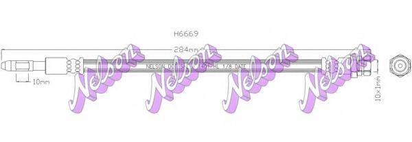Гальмівний шланг BROVEX-NELSON H6669