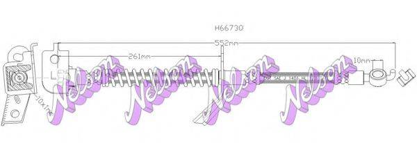 Гальмівний шланг BROVEX-NELSON H6673Q