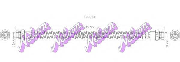 Гальмівний шланг BROVEX-NELSON H6698