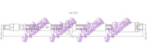 BROVEX-NELSON H6784 Тормозной шланг