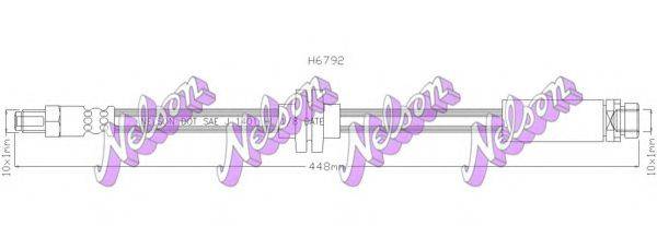 Тормозной шланг BROVEX-NELSON H6792
