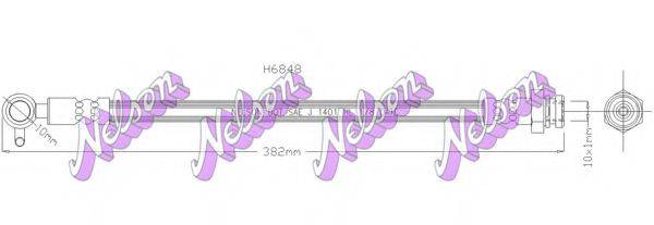 BROVEX-NELSON H6848 Гальмівний шланг