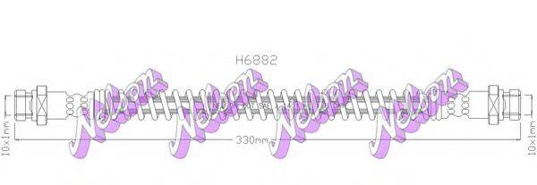 BROVEX-NELSON H6882 Гальмівний шланг