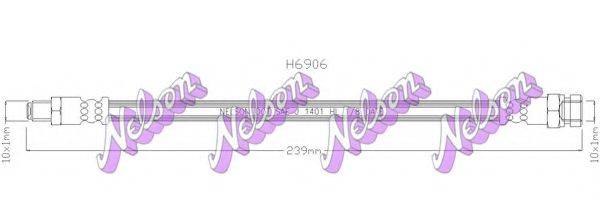 Гальмівний шланг BROVEX-NELSON H6906