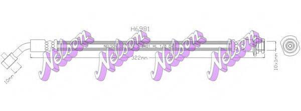 Гальмівний шланг BROVEX-NELSON H6981