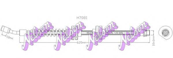 Гальмівний шланг BROVEX-NELSON H7081
