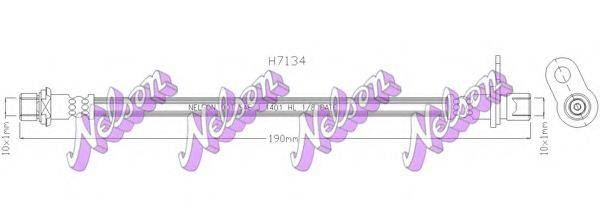 BROVEX-NELSON H7134 Тормозной шланг
