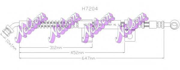 Гальмівний шланг BROVEX-NELSON H7204