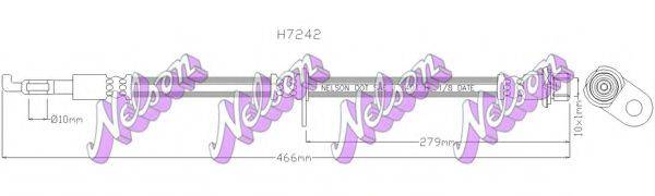 Тормозной шланг BROVEX-NELSON H7242