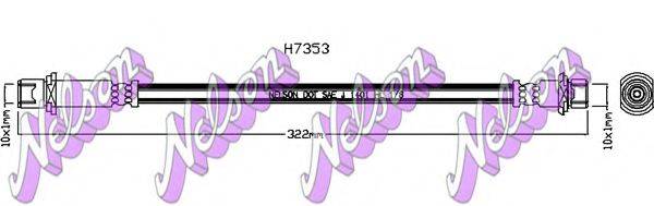 Гальмівний шланг BROVEX-NELSON H7353