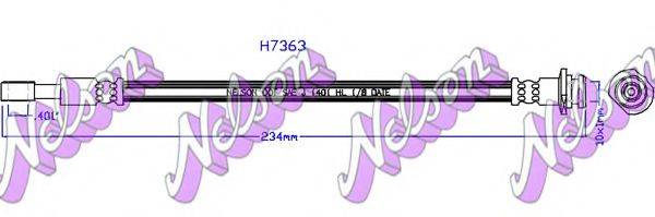 Тормозной шланг BROVEX-NELSON H7363