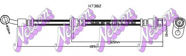 BROVEX-NELSON H7382 Гальмівний шланг