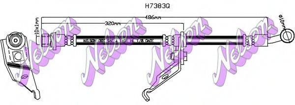 BROVEX-NELSON H7383Q Тормозной шланг