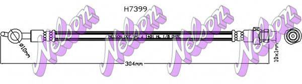 Гальмівний шланг BROVEX-NELSON H7399