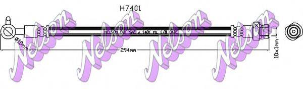 BROVEX-NELSON H7401 Гальмівний шланг