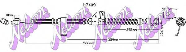 Гальмівний шланг BROVEX-NELSON H7409
