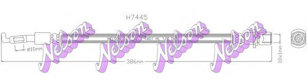 BROVEX-NELSON H7445 Гальмівний шланг