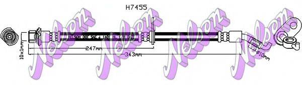 BROVEX-NELSON H7455 Тормозной шланг