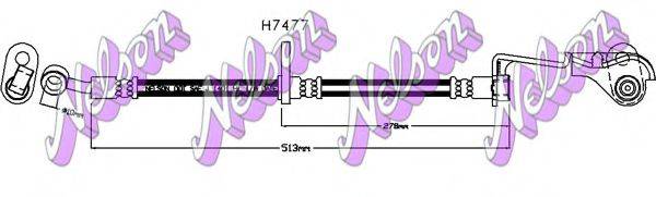 Тормозной шланг BROVEX-NELSON H7477