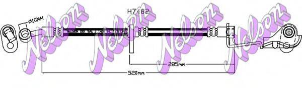 Тормозной шланг BROVEX-NELSON H7482