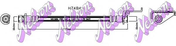 BROVEX-NELSON H7484 Тормозной шланг