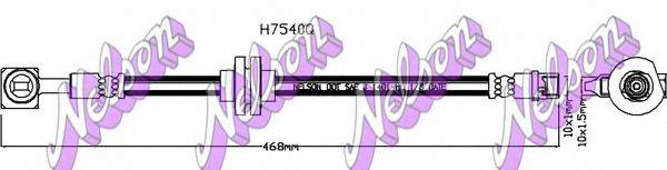 Гальмівний шланг BROVEX-NELSON H7540Q