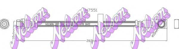 Гальмівний шланг BROVEX-NELSON H7551