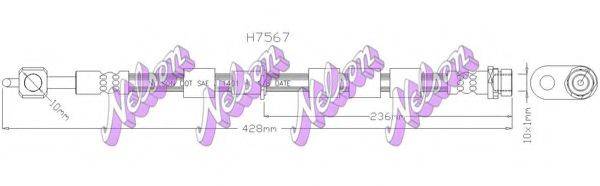 Гальмівний шланг BROVEX-NELSON H7567