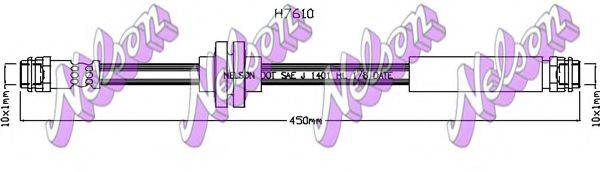 Тормозной шланг BROVEX-NELSON H7610