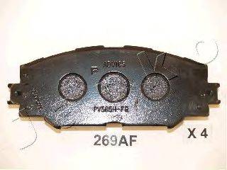 JAPKO 50269 Комплект тормозных колодок, дисковый тормоз