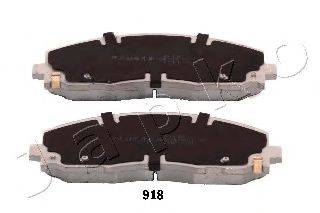 JAPKO 50918 Комплект тормозных колодок, дисковый тормоз