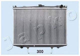 Радіатор, охолодження двигуна JAPKO RDA213045