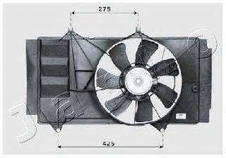 Вентилятор, охлаждение двигателя JAPKO VNT151829