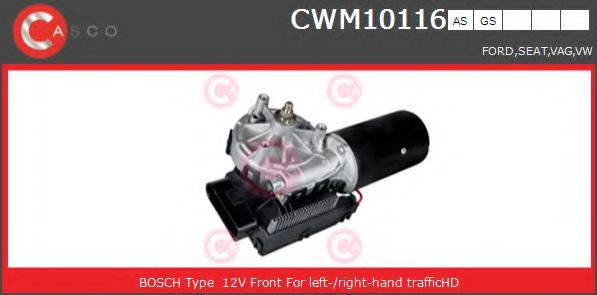 CASCO CWM10116AS Двигун склоочисника