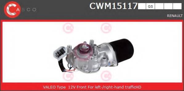 CASCO CWM15117GS Двигатель стеклоочистителя