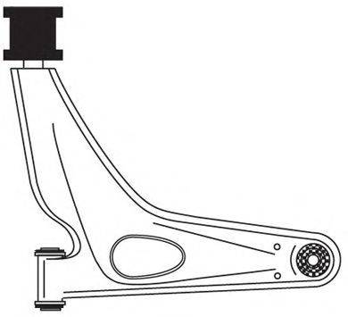 FRAP 1020 Рычаг независимой подвески колеса, подвеска колеса