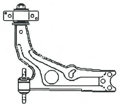 FRAP 1695 Важіль незалежної підвіски колеса, підвіска колеса
