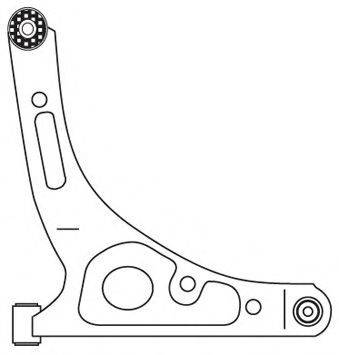 FRAP 2560 Важіль незалежної підвіски колеса, підвіска колеса